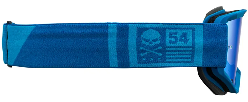 Bell Descender MTB Mirrored Lens Goggles Blue-3